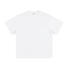 T-shirt vintage lavé à l'acide avec logo personnalisé T-shirt surdimensionné vierge poids lourd 270GSM 100% coton pour hommes - Product Image 2