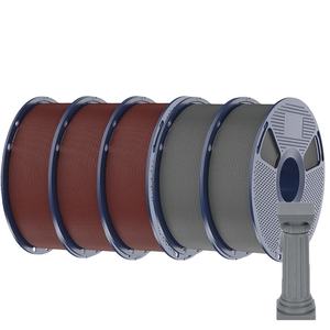 Filament PLA marbré haute vitesse 5 kg 1,75 mm Bobine de 1 kg (2,2 lb) Filament d'impression compatible avec la plupart des imprimantes FDM - Product Image 1