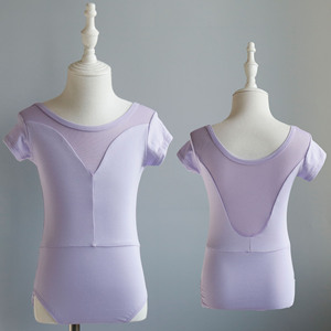 Body da Balletto per Bambina, <span class=keywords><strong>Abbigliamento</strong></span> da Danza con Maniche Corte, Tutù, Gonne da Balletto, Abiti da <span class=keywords><strong>Ballerina</strong></span> per Ginnastica e Spettacoli - Product Image 1