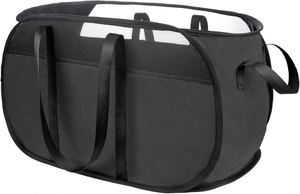 Panier à linge pliable avec poignées robustes, conception pliable facile à ouvrir, idéal pour les dortoirs universitaires, les chambres d'enfants, les voyages et le rangement - Product Image 3