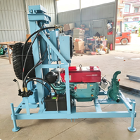 Machine de forage de puits d'eau portable pour usage agricole et domestique, foreuse mobile de puits