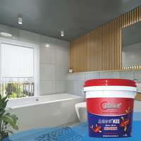 Peinture d'étanchéité pour murs en béton, salles de bain et toitures