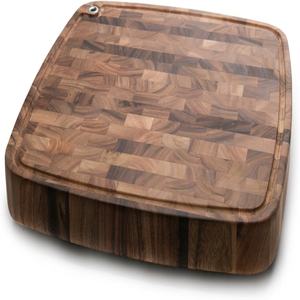 Tagliere in Legno di Acacia Ecologico e Riutilizzabile, Ideale per Uso in Cucina e Servizio Salumi - Product Image 1