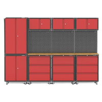 Solution de rangement d'outils professionnelle : armoire à outils roulante avec établi pour atelier automobile, prise en charge OBM/OEM