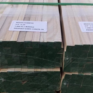 Projet de construction : Bandes triangulaires en bois massif de Paulownia, taille personnalisée, installation facile pour hôtel - Product Image 1