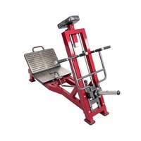 Machine à Rameuse T-Bar Professionnelle à Charge de Plaques en Acier pour Usage Commercial, pour Exercices du Dos, des Biceps, des Épaules et de la Poitrine