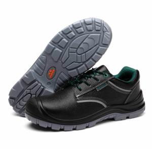 JIANKUN CE, sandalias de trabajo de verano de cuero de vaca en relieve impermeables de alta calidad, zapatos de seguridad con punta de acero antideslizantes baratos para hombres y mujeres - Product Image 4