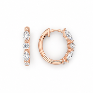<b>Moissanite</b> <b>Earrings</b> for Women 925 Sterling Silver Elegant Shining Fashion Jewelry Gift for Party Wedding Anniversary Daily Wear - Product Image 3
