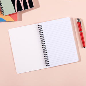 2023 all'ingrosso contrasto colore Inspirational Pink floral B5 A5 A6 A7 <span class=keywords><strong>quaderni</strong></span> a <span class=keywords><strong>spirale</strong></span> rilegati con copertina rigida personalizzati - Product Image 5