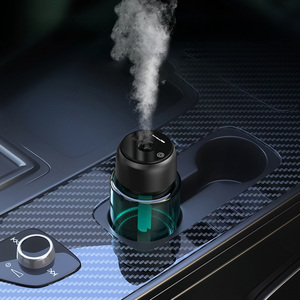 Diffuser Aroma minyak esensial ultrasonik, pengendali jarak jauh botol kaca portabel untuk dasbor mobil rumah ruang tamu - Product Image 2