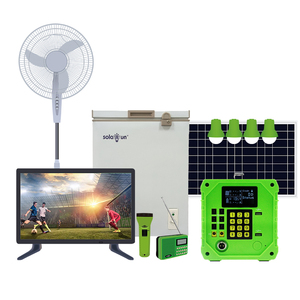 Di động nhà năng lượng mặt trời hệ thống chất lượng thông minh Điện thoại di động lưới PAY-AS-You-Go 30W/100W 12V Hệ thống chiếu sáng MPPT điều khiển lai - Product Image 2