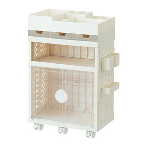 Movable Storage Trolley 4 Layers With Wheels For Kids Books Toys Stationery Organizer Rectangle Standing Type - Product Image 1