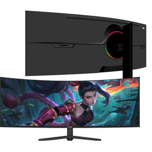 Monitor Gaming Curvo <span class=keywords><strong>de</strong></span> 49 Pulgadas, 240Hz, 5K, IPS/VA, Ultra Ancho, Tiempo <span class=keywords><strong>de</strong></span> Respuesta <span class=keywords><strong>de</strong></span> 1ms, Soporte Ajustable, Pantalla para <span class=keywords><strong>PC</strong></span> <span class=keywords><strong>de</strong></span> <span class=keywords><strong>Escritorio</strong></span>, Cuidado <span class=keywords><strong>de</strong></span> la Vista - Product Image 1