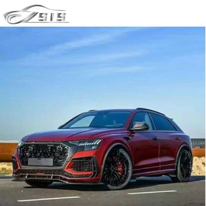 Kit de carrocería de coche de fibra de carbono RSQ8 <span class=keywords><strong>ABT</strong></span> apto para labio delantero RSQ8 sobre guardabarros difusor trasero puntas de escape RSQ8 <span class=keywords><strong>ABT</strong></span> parachoques - Product Image 2