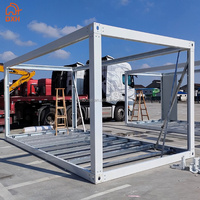 Structure en acier préfabriquée empilable à assembler, prix usine, moderne, plusieurs tailles disponibles