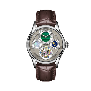 Relojes de Pulsera Multifuncionales de Moda para Hombre con Doble Hora y Fase Lunar, Diseño Original de Fábrica OEM/ODM - Product Image 2