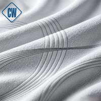 Tissu de matelas respirant de haute qualité, doux pour la peau, tissé en fil teint, extensible, tricoté, pour la literie domestique