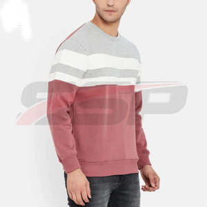 Sweat-shirts à col rond pour hommes, coupe classique, best-sellers, taille personnalisée, motif uni, technique brodée, hiver, 100% coton - Product Image 4