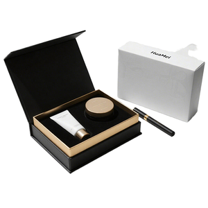 Custom Luxury Rigid Paperboard Gift Box 15mm Thick Embossed Magnetic Closure Packaging for Cosmetics Jewelry Promotional Gifts - Product Image 1
