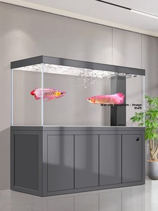 Acuario de Vidrio Ultra Blanco con Bombas de Agua, Filtro de Fondo para Peces Dragón, Gran Tamaño, Separador de Ambientes para Sala de Estar - Product Image 3