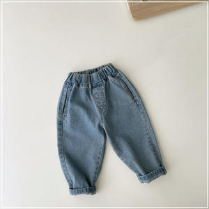 Otoño New ins <span class=keywords><strong>Pantalones</strong></span> de mezclilla para niños <span class=keywords><strong>pantalones</strong></span> casuales <span class=keywords><strong>Pantalones</strong></span> vaqueros de primavera y otoño rastreador de bolsillo de moda - Product Image 3
