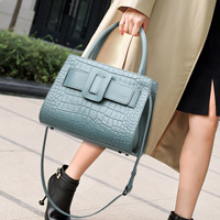 Sacs à main en cuir de crocodile PU tendance 2024 pour femmes, sacs à main de luxe pour femmes, sacs à bandoulière, sacs à main de créateurs