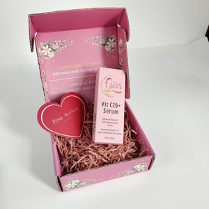Luxury Pink Corrugated Aircraft Box - Full Printing Inside & Outside Shipping <b>Boxes</b> for Beauty & Jewelry - Product Image 6
