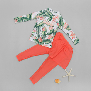 Maillots <span class=keywords><strong>de</strong></span> <span class=keywords><strong>bain</strong></span> séparés pour enfants personnalisés, séchage rapide, 3-11 <span class=keywords><strong>ans</strong></span>, <span class=keywords><strong>maillot</strong></span> <span class=keywords><strong>de</strong></span> <span class=keywords><strong>bain</strong></span> pour enfants, ensemble 2 pièces, manches longues, protection solaire, maillots <span class=keywords><strong>de</strong></span> <span class=keywords><strong>bain</strong></span> pour filles - Product Image 4