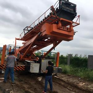 Elevador Móvil Sobre Ruedas Henan Huaying, Capacidad de 8T, Equipo de Construcción Eléctrico para Línea de Producción de Tejas Metálicas - Product Image 1