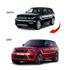 Hot Selling Pp Plastic Bodykit Voor Land Rover Range Rover Sport 2014 Tot 2018 + Oem Bodykit Met Koplampen Volledige Kits