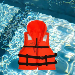 سترة عاكسة لحياة الكبار من USCG قماش من رغوة EPE وأكسفورد مع معايير لسلامة السباحة البحرية - Product Image 2