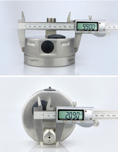 제조업체 100mm 스테인레스 스틸 압력 게이지 1.6% 1% 가격 압력계 다목적 16 바 2500bar 압력 게이지 - Product Image 6