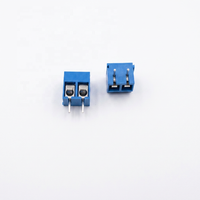 Connecteur de bornier à vis Euro PCB 2 broches 5,0 mm Factory Blue PITCH KF300V-5.0-2PIN 300V 12A