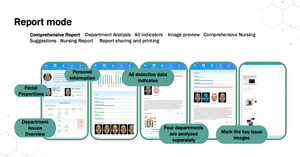 최신 스마트 피부 분석 3D 피부 문제 감지 얼굴 감지 매직 카메라 피부 스캐너 AI 얼굴 분석기 - Product Image 5