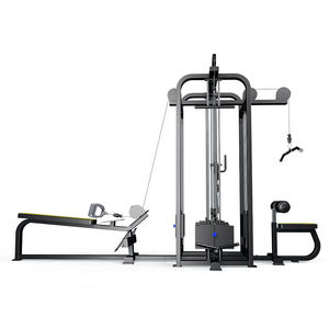 Estación de Entrenamiento Multifuncional de Acero al Carbono para Cuatro Personas, Unisex, de Alta Resistencia, Equipo de Fitness para Fuerza - Product Image 5