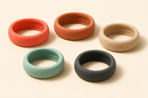 Coque de protection en silicone personnalisée avec logo OEM pour Oura Ring 5/4, Galaxy Ring, RingConn, Ultrahuman, Orange Corail, Marque en relief - Product Image 5