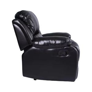 Fauteuil inclinable massant réglable en cuir moderne, électrique, fonctionnel, pour cinéma, canapé, fauteuil pour personnes âgées, pour salon à domicile - Product Image 2