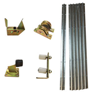 Roulette en Nylon galvanisé <span class=keywords><strong>coulissante</strong></span> <span class=keywords><strong>porte</strong></span> kit de visserie pour Cour série - Product Image 2