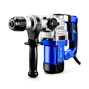 Marteau perforateur rotatif professionnel 220V, briseur électrique pour béton et maçonnerie, moteur sans balais 1350W - Product Image 1