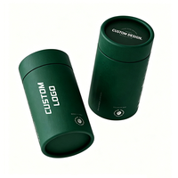 Boîtes rigides en papier enduit écologiques pour aliments, boîtes cylindriques personnalisées imprimées pour le thé, le café et les grains