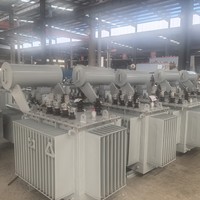 Transformador trifásico de inmersión en aceite de 1000 kVA, 10 kV, 50 Hz, 100% cobre, bobinado triple, topología de refuerzo, marca GRT