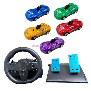 Lunettes 3D VR 5.8G FPV Volant Pédale Caméra Voiture 1:28 Réalité Virtuelle Voiture Espion avec Caméra Vidéo 720P - Product Image 4