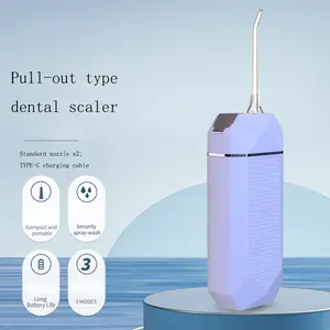 Flosser Floss Portable Dental Water Flosser Retractable Water Flosser Oral Irrigator Usb Rechargeable Water Floss