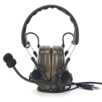 Casque de communication tactique ZTAC C3 à double prise, protection auditive électronique, réduction du bruit, casque Z127