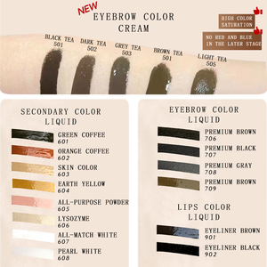 RuDai 48 Couleur 25ml Offre Spéciale Professionnel Organique Semi <span class=keywords><strong>Permanent</strong></span> Maquillage Sourcils Lèvres Corps Microblading Pigment pour Sourcils Lèvres - Product Image 3