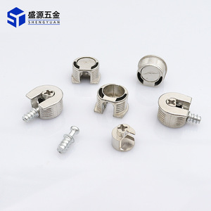 Shengyuan Zinc Alloy Three In One Shelf Support For Furniture Bookshelf Cabinet Wooden Board - Product Image 2