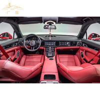 Double écran de 12.3 pouces Carplay pour Porsche Panamera 970 2010-2016 Lecteur vidéo multimédia Android interactif Mise à niveau pour lecteur