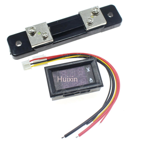 Module Mini Voltmètre Ampèremètre Numérique LED 0,28 pouce DC 100V 50A <span class=keywords><strong>Volt</strong></span> Ampère Mètre Ampèremètre Indicateur de Tension Testeur avec Shunt - Product Image 1