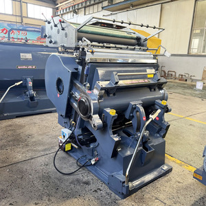 Troqueladora computarizada y prensa de papel de aluminio en caliente, troqueladora y máquina de estampado en caliente, troqueladora y troqueladora de papel en caliente, 930/1100/1200/ - Product Image 3