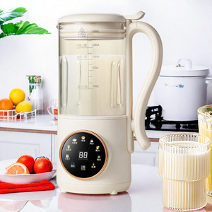 Appareils de cuisine : Machine à soupe électrique, Machine à lait de soja, Mixeur chauffant avec couvercle insonorisé - Product Image 1